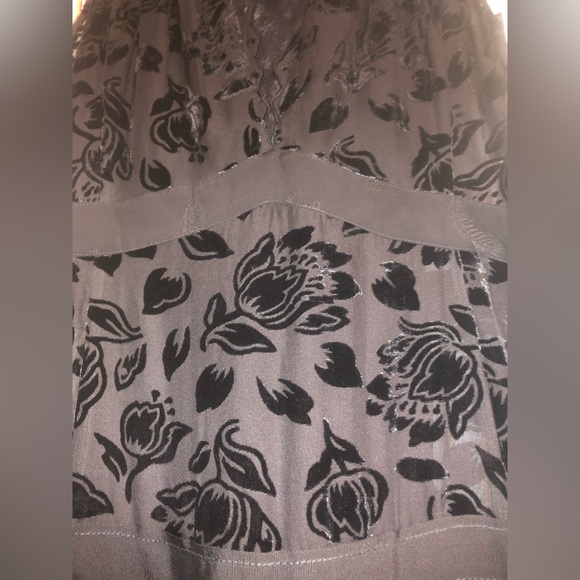 COACH Floral Devor Dress Sz6 Black Originally $795. - Picture 5 of 12